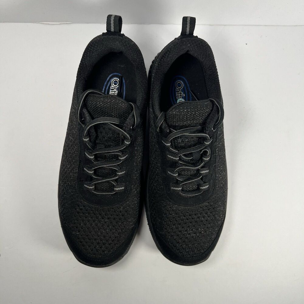 Orthofeet 977 Coral No Tie Black Athletic Shoes Sneakers Women's Size 6 - Picture 6 of 8